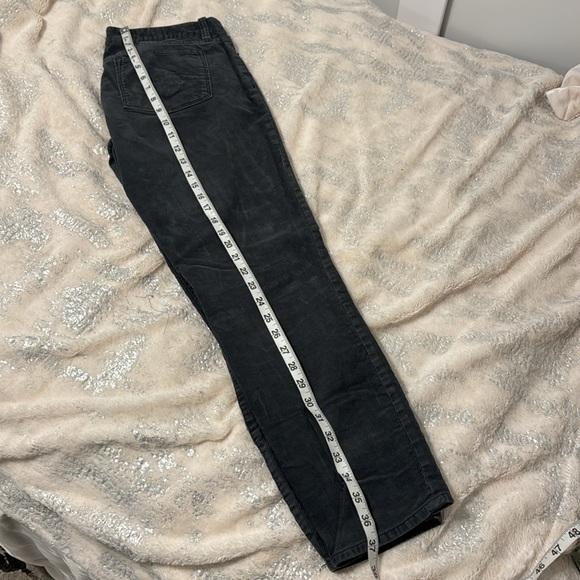 JCrew Toothpick Corduroy jeans, 29W Grey - Picture 5 of 6